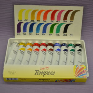 Vesivärit 10 kpl 42 ml Aero Tempera