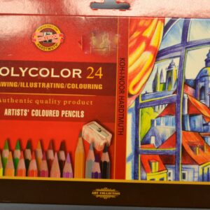 Puuvärikynä 24 väriä Polycolor Koh-I-Noor