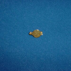 Rintakorutausta, kullan värinen, pituus 2 cm - Image 3