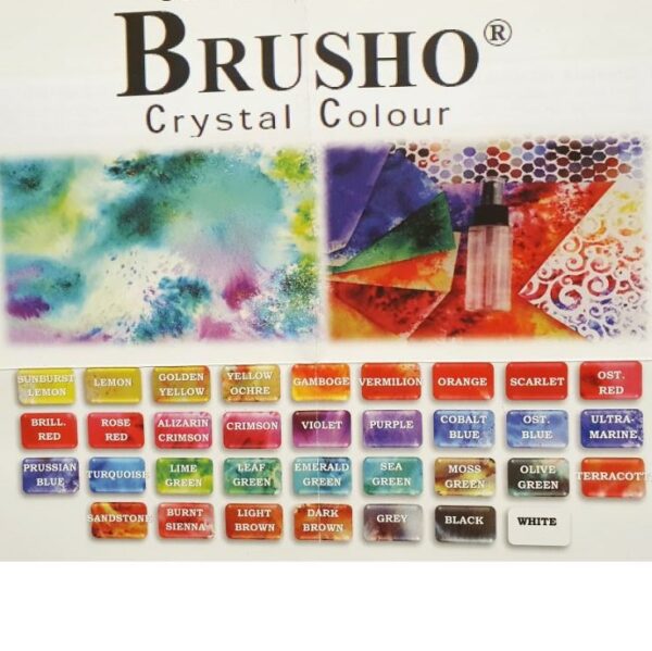 Brusho Crystal Colour Ost. Blue