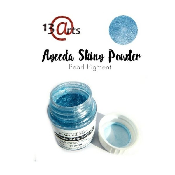 Ayeeda Shiny Powder Shimmer Blue