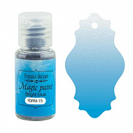 Dry paint Magic paint 15 Bright blue 15ml