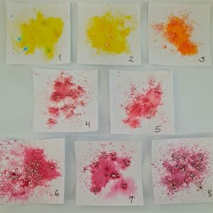 Dry paint Magic paint 05 Dark red 15ml - Image 3