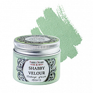 Fabrika Decoru Shabby velour 13 Vintage Green