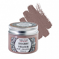 Fabrika Decoru Shabby velour 22 Milk Chokolate