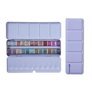 Vesiväri Superior 24 kpl Glitter Lila