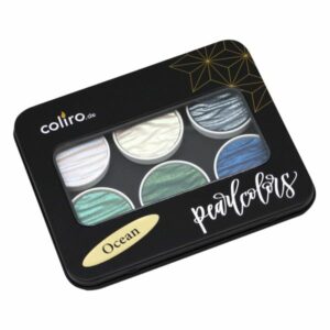 COLIRO Ocean Helmiäisvärit 6 väriä