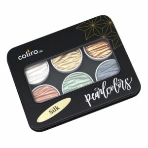 COLIRO Silk Helmiäisvärit 6 väriä