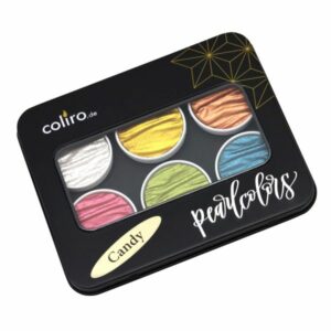 COLIRO Candy Helmiäisvärit 6 väriä