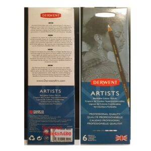 Puuvärikynä Derwent Artists 6 kpl
