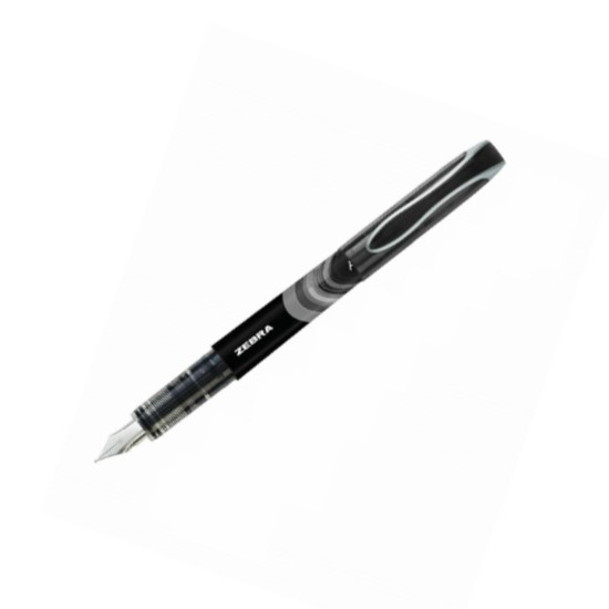 Zebra Fountain Pen Black 01