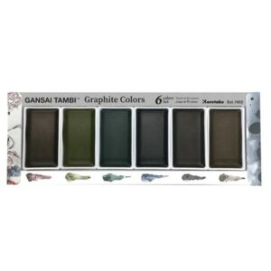 Gansai Tambi Graphite  6 Colors