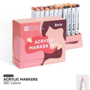 Arrtx Akryylitussi 30 kpl C-sarja
