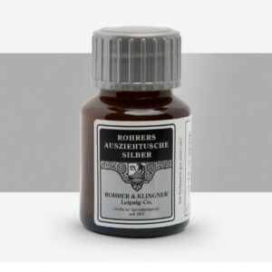 ROHRER & KLINGNER akryylimuste Silver