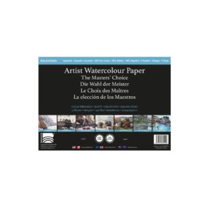 Baohong Pure Cotton Watercolour Paper 300gsm, 56x76cm, Satin