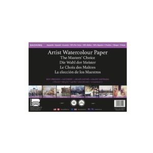 Baohong Pure Cotton Watercolour Paper 300gsm, 56x76cm, Hot Pressed