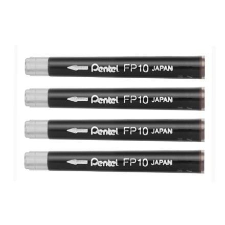 Sivellinkynän Pentel Brush Pen Fude patruunat
