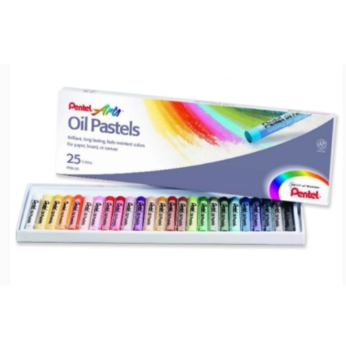 Pentel Pastelliöljyvärikynä 25 väriä