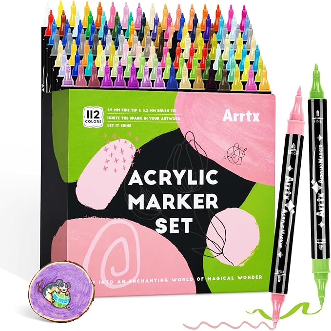 Arrtx Akryylitussi 112 kpl