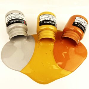 Colourcraft Metallic Akrylic Ink 12 Sarja