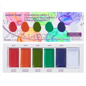ZIG Gansai Tambi Granulating ΙΙI 5 Colors
