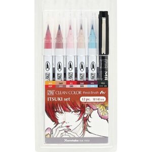 Zig Clean Brush ITSUKI 12 set