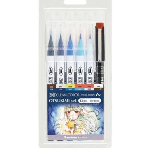 Zig Clean Brush OTSUKIMI 12 set