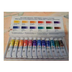 White Nights Vesivärit 12 kpl tuubi 10ml