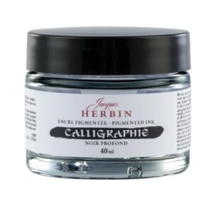 Herbin Calligraphy Ink Noir Profond 40 ml
